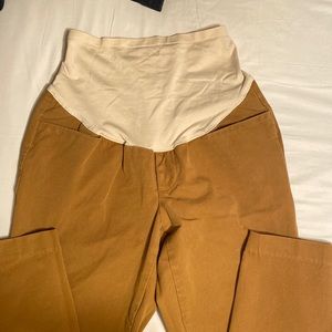 Maternity pixie old navy pants